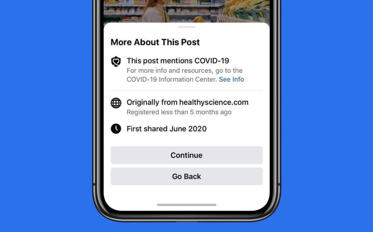 Nhọc nhằn nạn fake news Covid-19: Facebook sẽ cảnh báo khi share bất kỳ tin tức nào về dịch bệnh