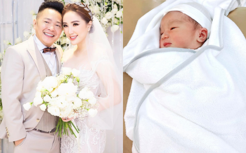 Bảo Thy đã hạ sinh quý tử đầu lòng cho ông xã đại gia, tiết lộ luôn dung mạo và thông tin của bé!