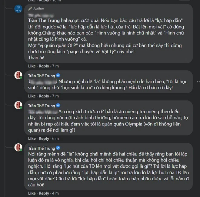 Chê thí sinh Olympia trình kém, Quán quân năm thứ 19 nhảy vào cãi tay đôi cực căng: Đừng có chơi trò công kích cá nhân vị quán quân này nhé! - Ảnh 3.