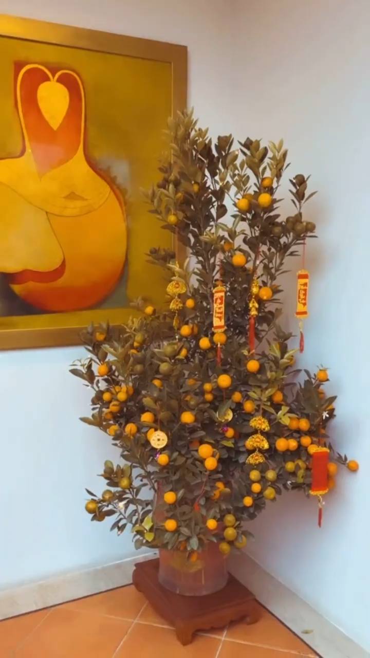 Phanh Lee - vợ Tổng Giám đốc tập đoàn Cocobay khoe nhẹ vài góc nhà chuẩn bị đón Tết, netizen choáng ngợp vì độ xa hoa - Ảnh 4.