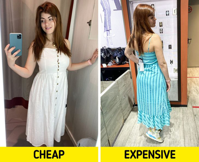 BTV thời trang chuột bạch áo quần đắt tiền và rẻ tiền, kết quả rút ra khiến chị em phải nghĩ lại câu của rẻ là của ôi! - Ảnh 6.