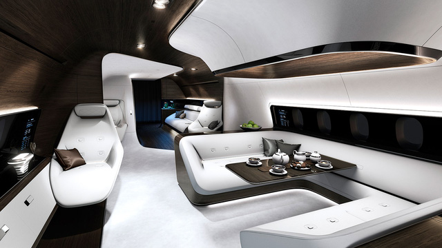 Stunned with aircraft interiors like gilded palaces, rich people spend billions just to enjoy for 1 hour - Photo 2.