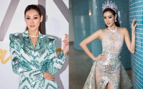 Once criticized for speaking English like Vietnamese, now Miss Khanh Van can communicate fluently with international judges, and is praised?