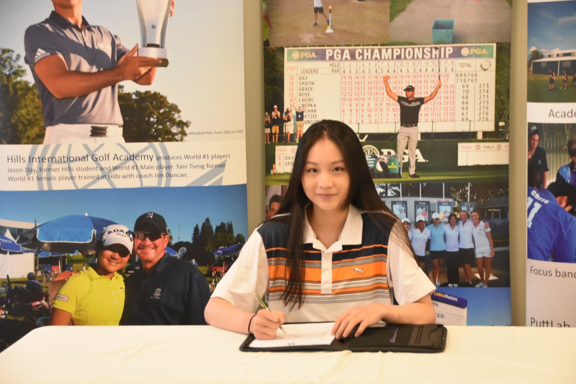 The 19-year-old female pearl of the Vietnamese golf village: 10 years old learns golf, 14 years old wears the national team shirt to attend the SEA Games - Photo 3.