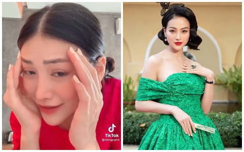 Possessing a top education, Miss Phuong Khanh still has to be “traumatized” by a bunch of Math, Physics and Chemistry questions from netizens.