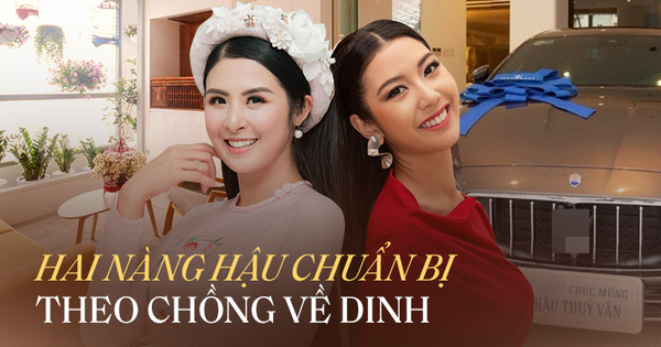 ‘So kè’ nhà sang, xế xịn của HH Ngọc Hân và Á hậu Thúy Vân trước khi lấy chồng