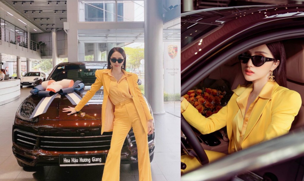 Dàn xế sang có giá hơn 13 tỉ của Hoa hậu Hương Giang