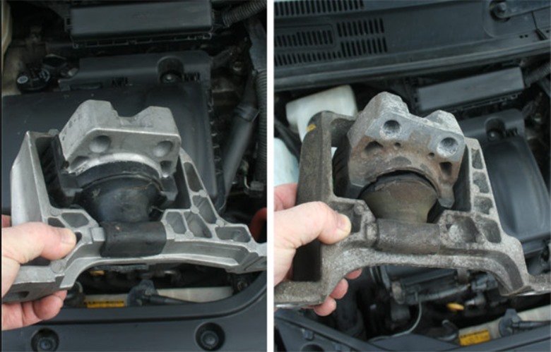 Cao su chân máy ô tô hư hỏng và dấu hiệu cần lưu ý