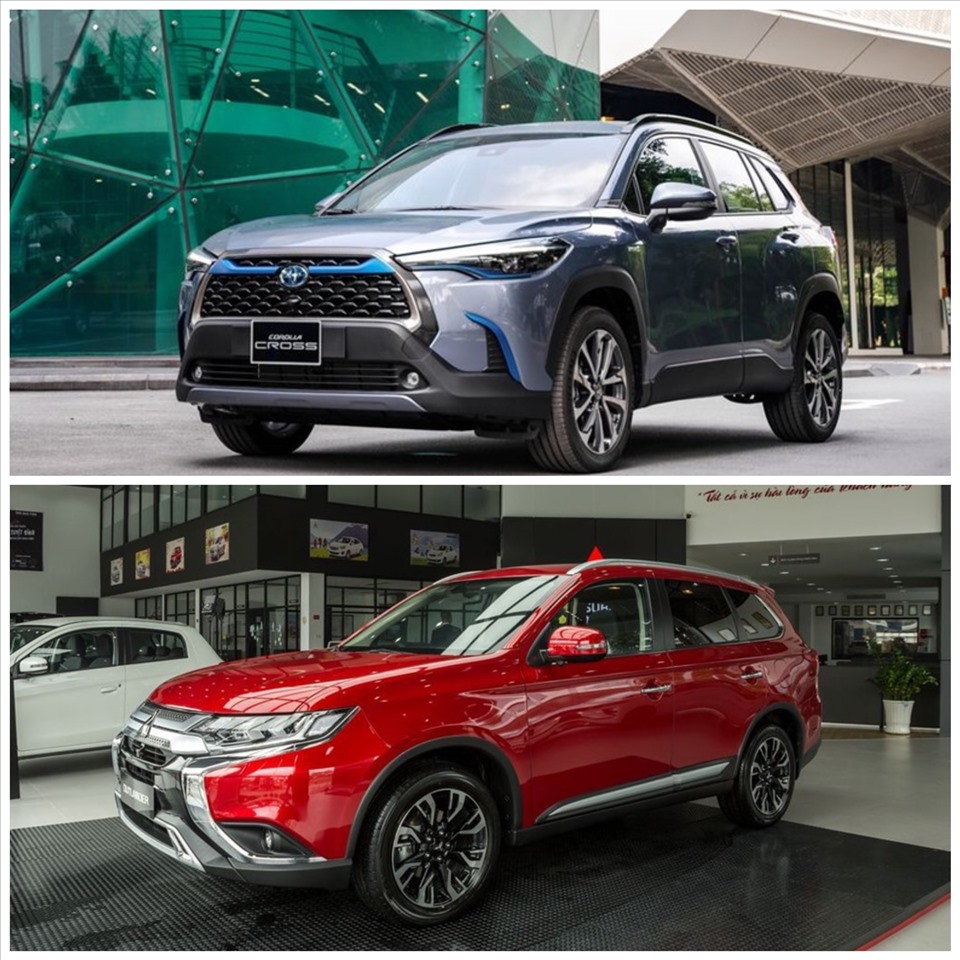 Có trong tay 1 tỉ đồng, chọn Mitsubishi Outlander hay Toyota Corolla Cross?