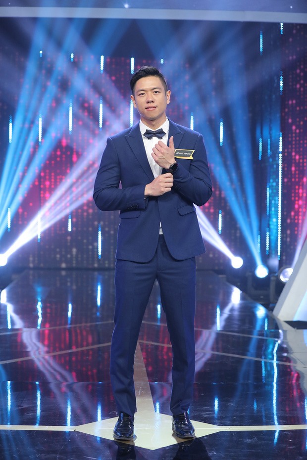 Michael Trương bị chỉ trích vì được xây dựng ở gameshow là người đàn ông đã ly hôn, nhưng thực tế chỉ đang ly thân với vợ. Ảnh: CMH