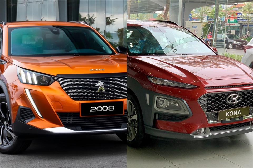 SUV đô thị cỡ nhỏ: Chọn Peugeot 2008 hay Hyundai Kona?