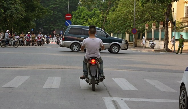 Không gắn biển số khi tham gia giao thông sẽ bị tạm giữ phương tiện