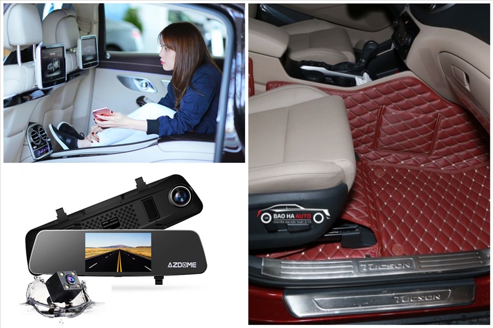 Ảnh minh hoạ phụ kiện trên xe ôtô giúp xe bạn sang trọng hơn. Đồ hoạ: Ánh Nhiên