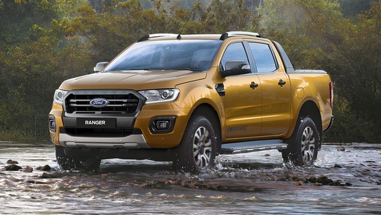 Xếp hạng 8: Ford Ranger, đạt doanh số 67.575 xe, chiếm 2,3% thị phần. Ford Ranger vẫn luôn được ví là “ông vua bán tải” tại Việt Nam bởi doanh số của mẫu xe luôn gấp nhiều lần các đối thủ. (Ảnh: Ford Việt Nam)