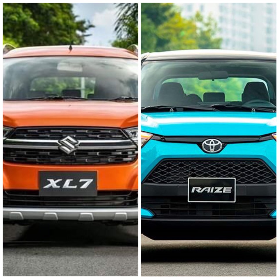 Các đối thủ ở cùng tầm giá: Chọn Toyota Raize hay Suzuki XL7?