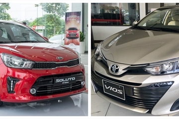 Xe chạy dịch vụ: Toyota Vios hay Kia Soluto mới thực sự là 'ông hoàng'?
