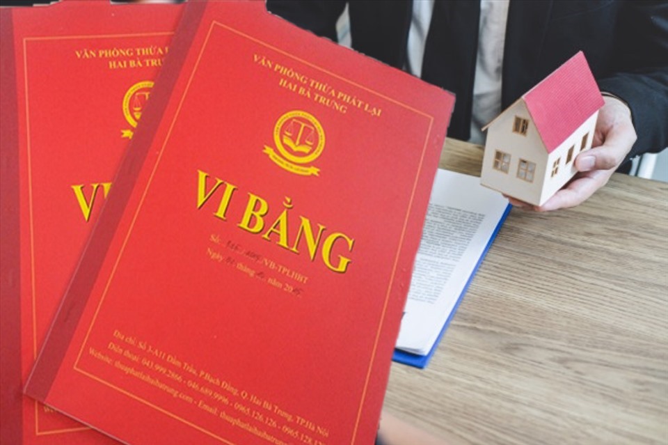 Mua bán nhà đất bằng vi bằng không được sang tên sổ đỏ