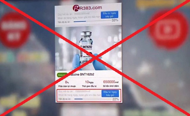 Sập bẫy lừa mô hình đầu tư vaccine thu lãi 'khủng'