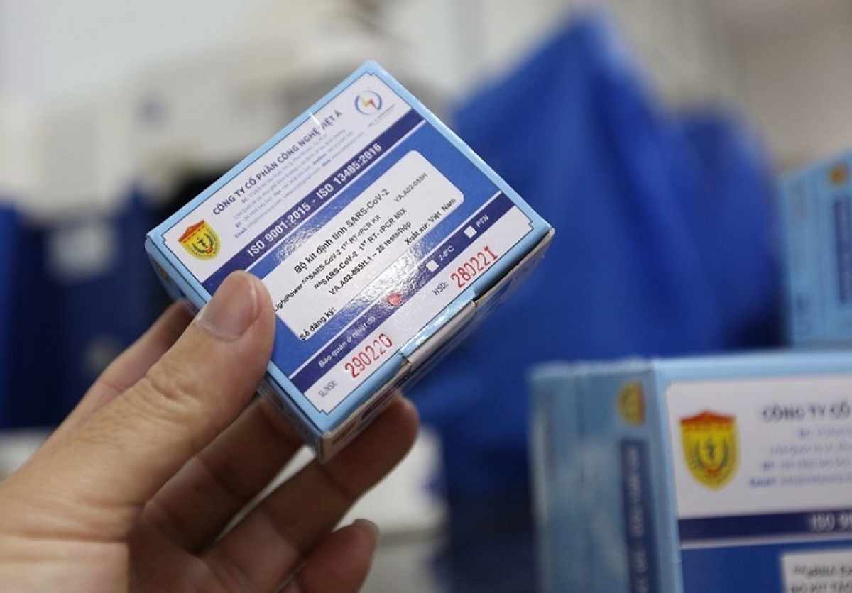 Vietnam's test kits have been ordered by more than 20 countries. Photo: VNA
