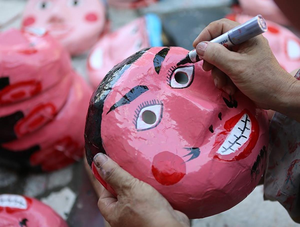 Masks remain a popular aspect of every Mid-Autumn Festival.