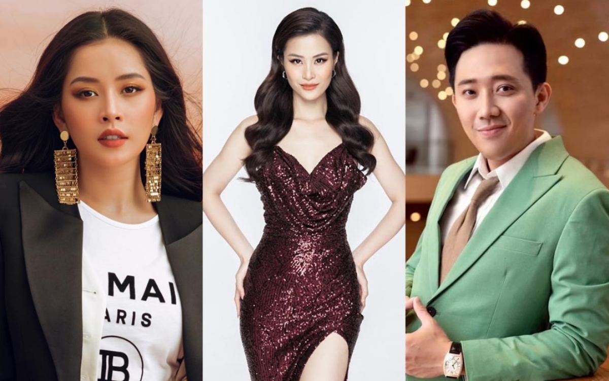 Singers Chi Pu, and Dong Nhi, and emcee Tran Thanh (L-R) are named among 100 most influential celebrities in Asia.