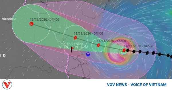 Typhoon Vamco strengthens, hits central coast early Nov. 15