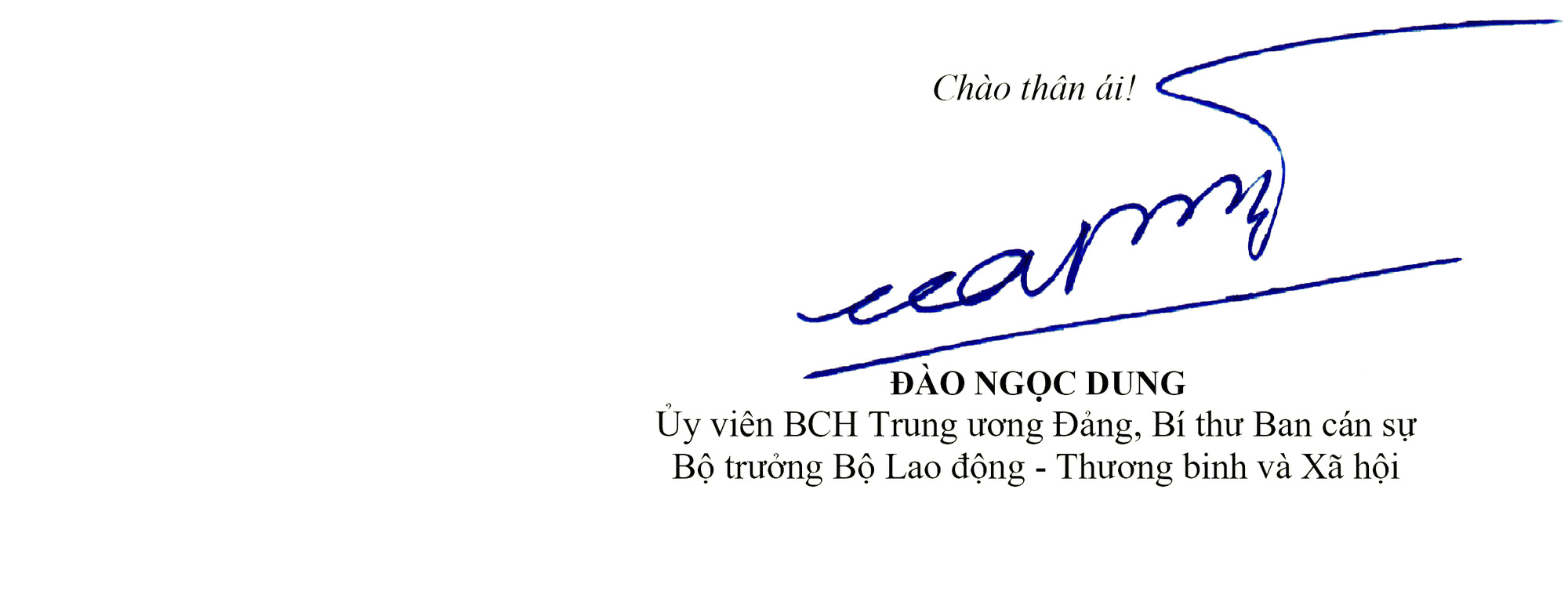 Bộ trưởng Đào Ngọc Dung gửi thư chúc mừng năm mới tới Ngành LĐ-TB&XH - Ảnh 2.