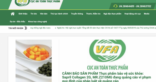 Bộ Y tế cảnh báo người tiêu dùng 