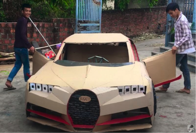 Một số mẫu xe đã làm trước đó.