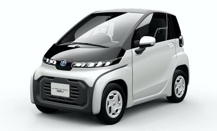 Toyota gây sốt khi ra mắt ôtô điện hai chỗ ngồi siêu tiện lợi