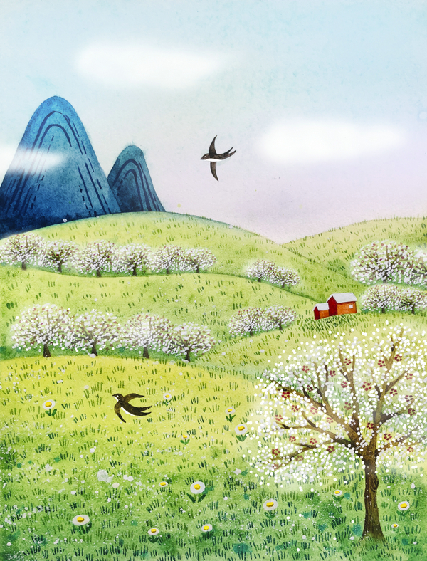 Mùa xuân chính là mùa thả diều đẹp nhất trong năm, ví như một trò chơi dân gian truyền thống có lịch sử hơn 2.000 năm. Thú thả diều có thể giúp tăng cường sức khỏe và ngăn ngừa bệnh tật bởi tác dụng thúc đẩy tuần hoàn máu và trao đổi chất. Ngoài ra việc được hít thở bầu không khí trong lành ngoài trời còn có thể xả hết mùi hôi xú tích tụ trong cơ thể sau mùa đông.