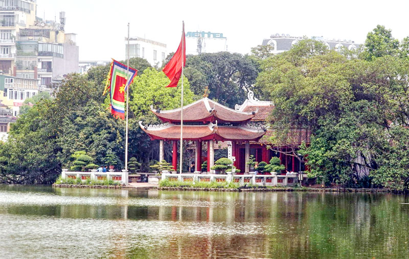 Ngoc Son Temple - a sacred temple in Hanoi