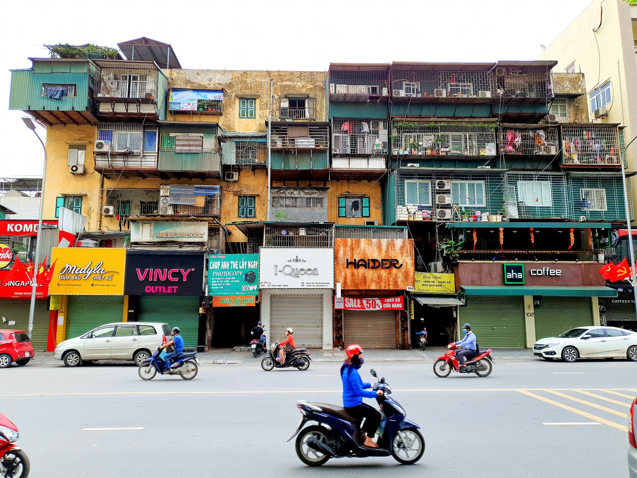 Old apartment buildings in Hanoi: a witness of history and culture