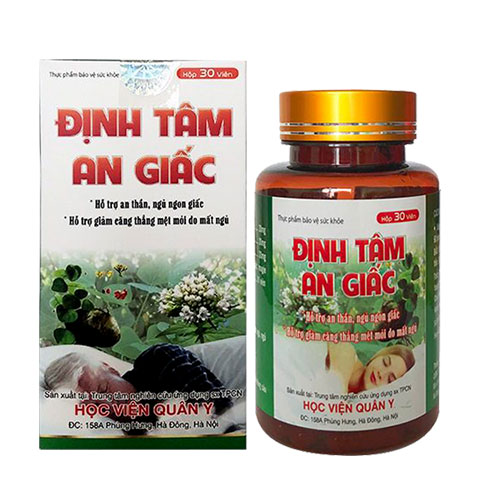 Thực phẩm Định tâm an giấc và viên nén Liên Tâm An được quảng cáo sai sự thật