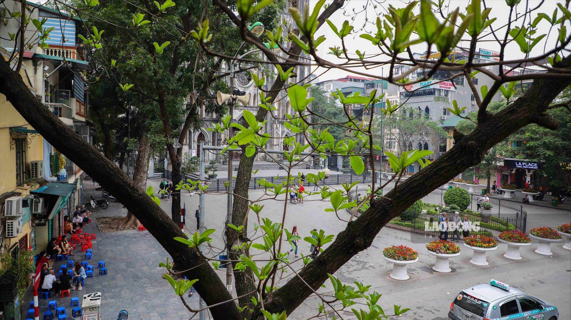 Với nhiều bạn trẻ ở Thủ đô, “trà chanh nhà thờ” là một trong những địa chỉ quen thuộc cho những cuộc hẹn.