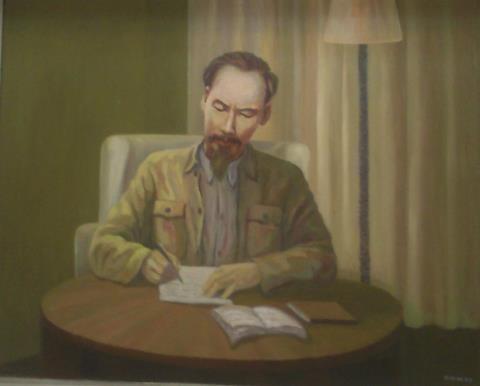 Những hình ảnh Bác Hồ từ góc nhìn cảm xúc của các họa sĩ - ảnh 1