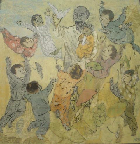 Những hình ảnh Bác Hồ từ góc nhìn cảm xúc của các họa sĩ - ảnh 5