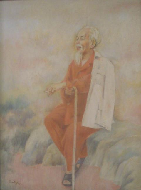 Những hình ảnh Bác Hồ từ góc nhìn cảm xúc của các họa sĩ - ảnh 6