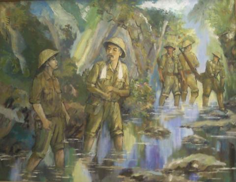 Những hình ảnh Bác Hồ từ góc nhìn cảm xúc của các họa sĩ - ảnh 8