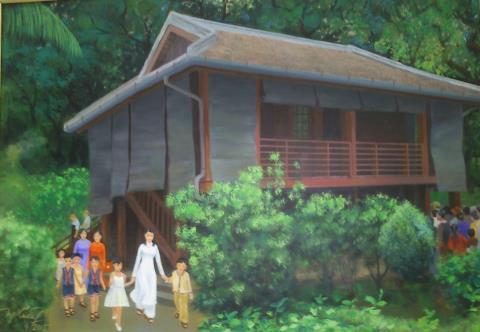 Những hình ảnh Bác Hồ từ góc nhìn cảm xúc của các họa sĩ - ảnh 12