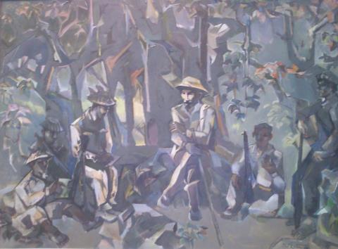 Những hình ảnh Bác Hồ từ góc nhìn cảm xúc của các họa sĩ - ảnh 15