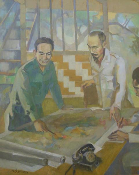 Những hình ảnh Bác Hồ từ góc nhìn cảm xúc của các họa sĩ - ảnh 21