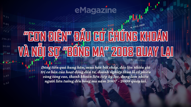 “Cơn điên” đầu cơ chứng khoán và nỗi sợ “bóng ma” 2008 quay lại