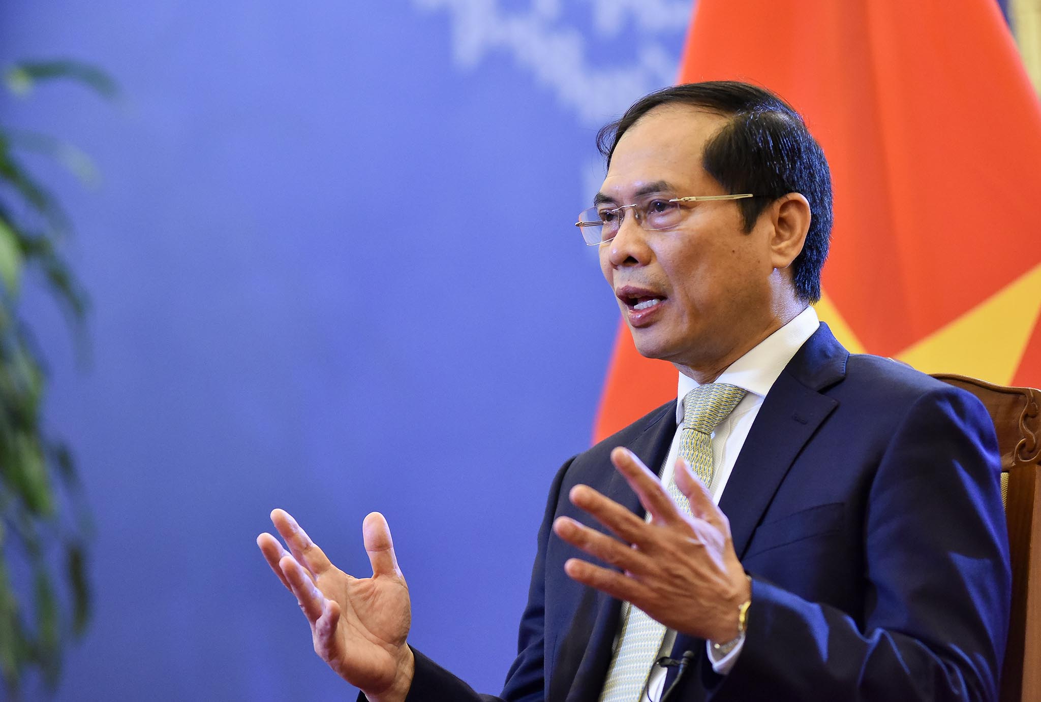 Bộ trưởng Ngoại giao Bùi Thanh Sơn khẳng định, thời gian qua, ngành Ngoại giao đã khơi thông, mở rộng và đưa quan hệ với nhiều đối tác ngày càng đi vào chiều sâu - Ảnh: Bộ Ngoại giao