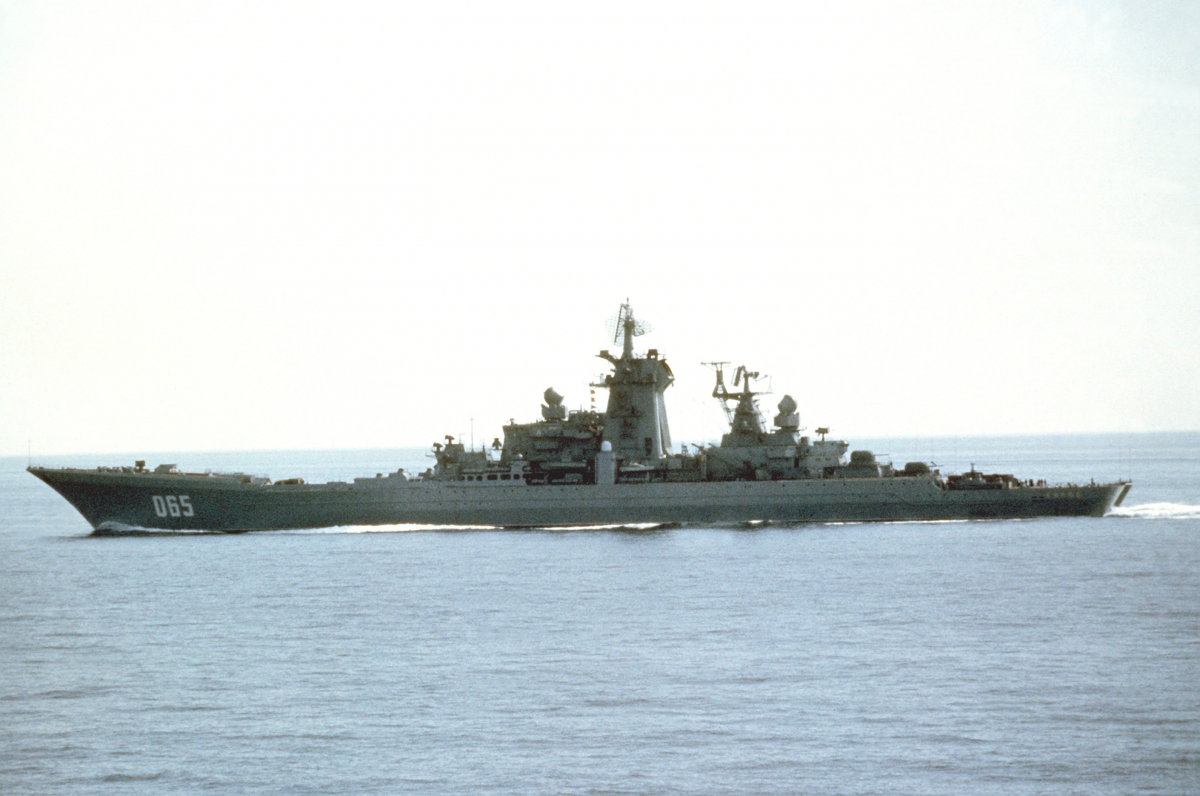 Tuần dương hạm lớp Kirov. Ảnh: Wikipedia.