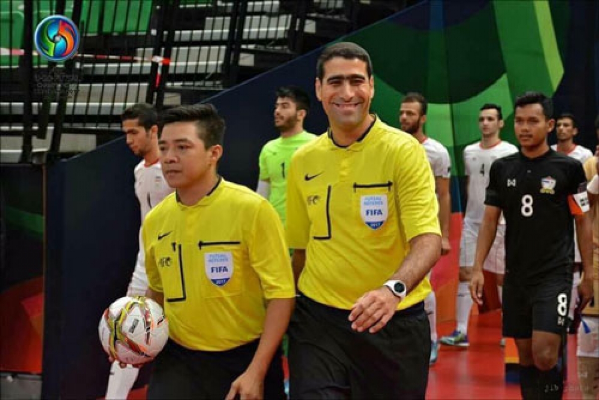 Truong Quoc Dung is chosen among the list of potential referees for the upcoming FIFA Futsal World Cup 2021.