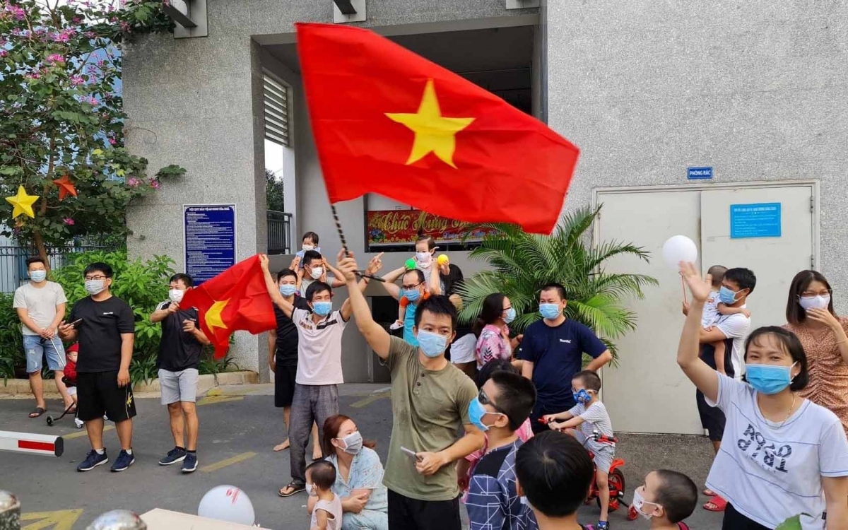 Local people are overjoyed following the lifting of the lockdown order.