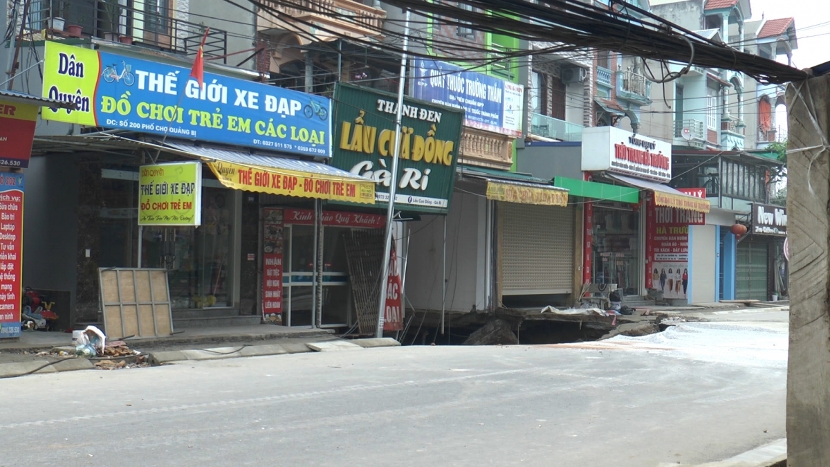 Toàn bộ khu vực đã bị phong tỏa.