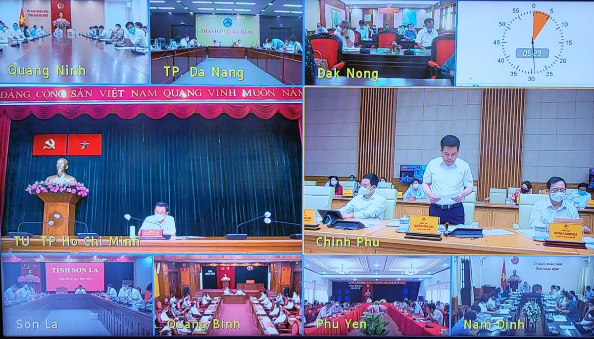 Bộ trưởng Bộ Công Thương Nguyễn Hồng Diên phát biểu tại hội nghị