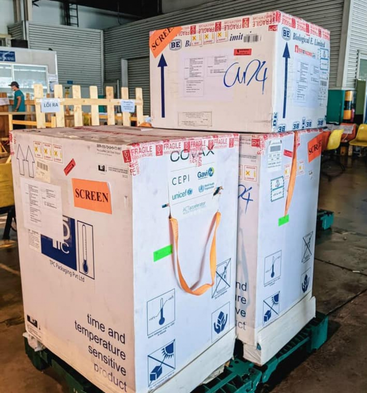 Papua New Guinea has delivered 30,000 doses of the AstraZeneca vaccine to Vietnam through COVAX